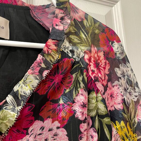 ADELYN RAE Orla Lace Up Ruffle Mini - Size XS - Picture 4 of 9